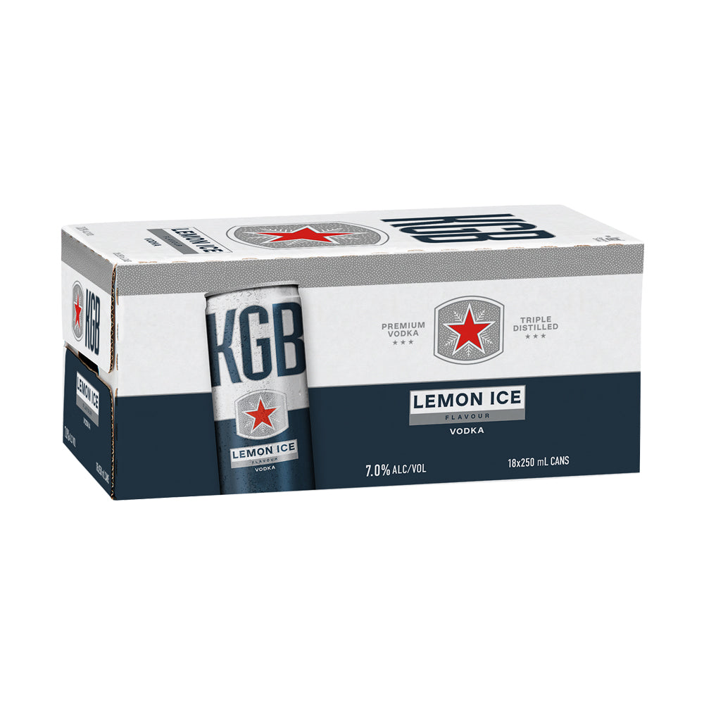 Kgb 7% 250ml 18pk Cans