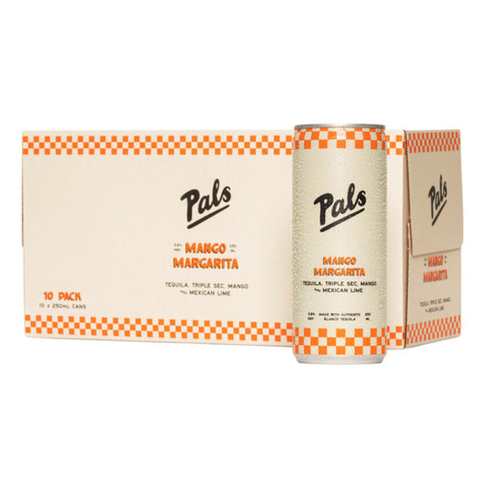 Pal’s Mango Margarita 250ml 10pk cans