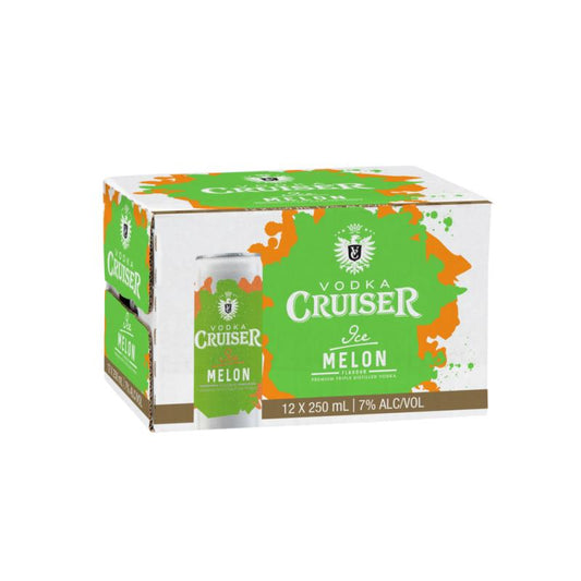 Cruiser Melon 7% 250ml 12pk Cans