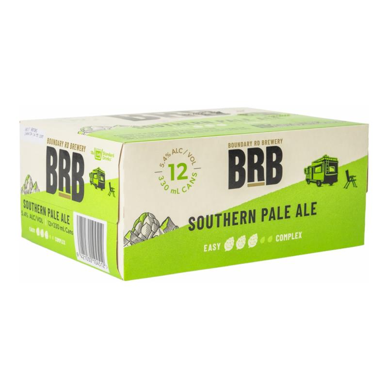Boundary Road Brewery Southern Pale Ale Cans 12x330ml
