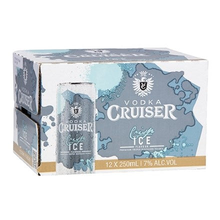 Cruiser Ice 7% 250ml 12pk Cans