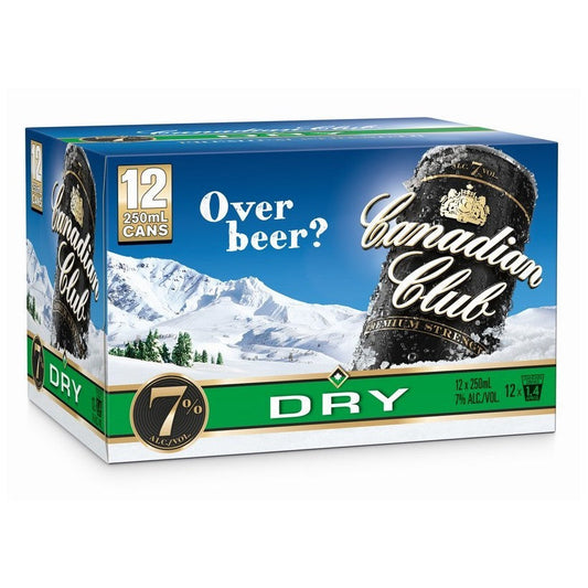 Canadian Club Dry 12 Pk Cans