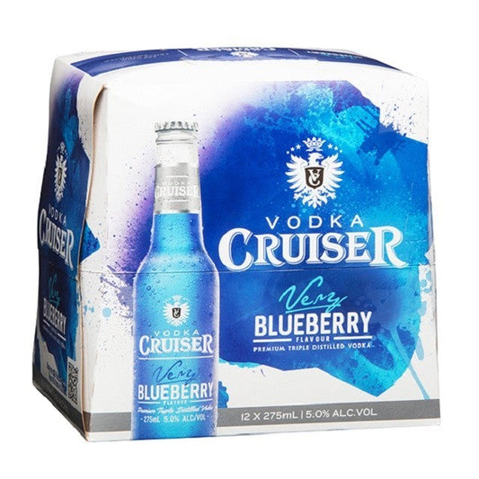 Cruiser Blueberry 4.8% 275ml 12pk Bottles