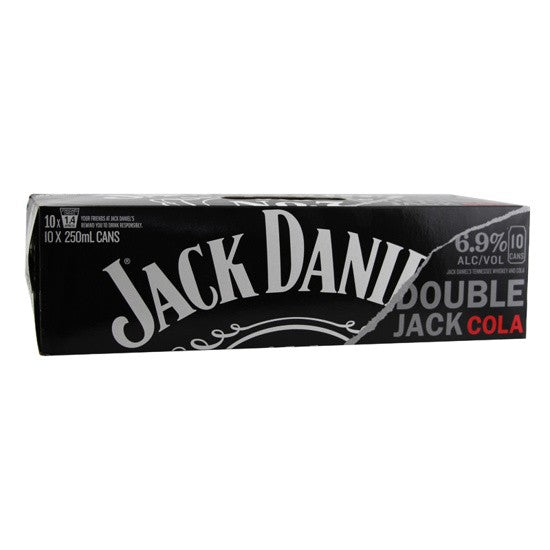 Jack Daniel's Double Jack 10pk Cans 250ml
