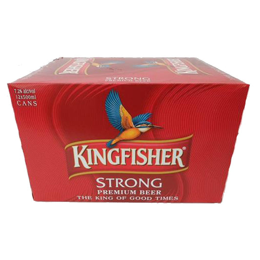 Kingfisher 12pk 7% 500ml Cans