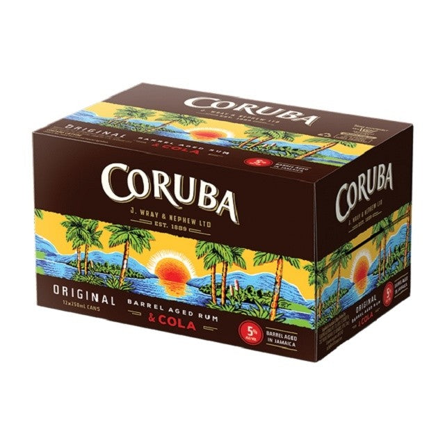 Coruba 5% 12pk 250ml Cans