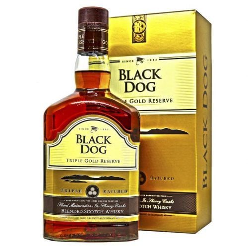 Black Dog Gold Reserve Whiskey 700ml
