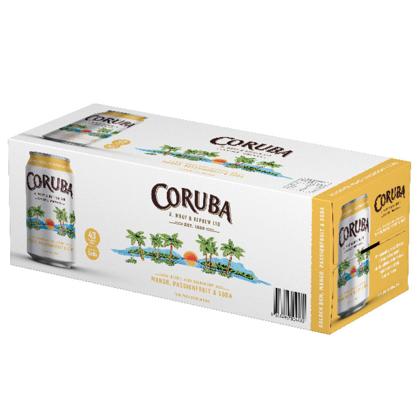 Coruba Mango 330ml 5% 10pk cans