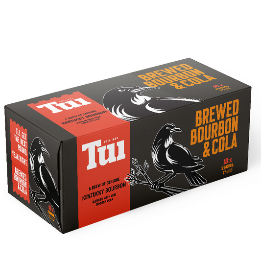 Tui Bourbon & Cola 18pk Cans